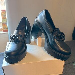 Madden Girl Kappie Platform Lug Sole Loafers